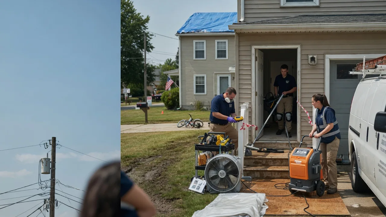 Water Damage Repair in Brule, WI near me